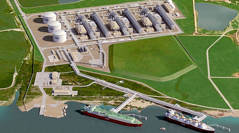 Cheniere Energy's Corpus Christi LNG terminal 
