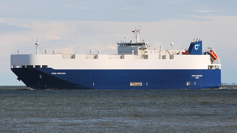 Viking Constanza. Vehicle Carrier; Credit Hasenpusch Photo 