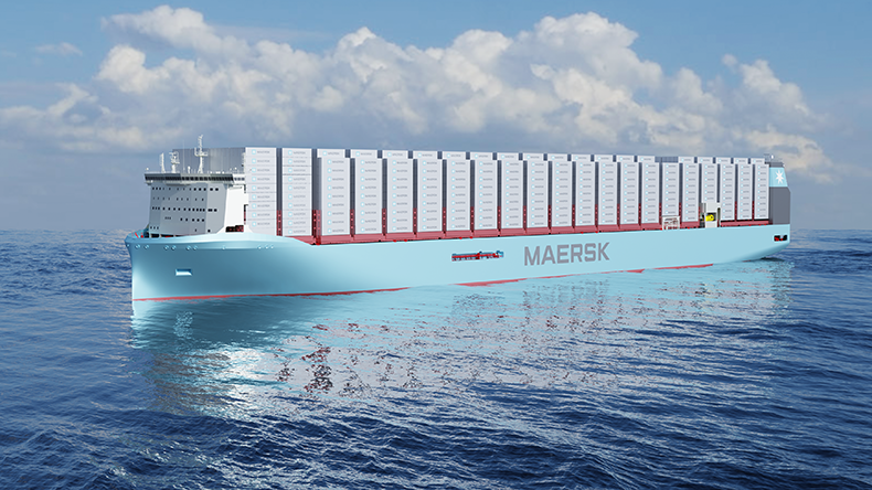 Maersk green methanol containership
