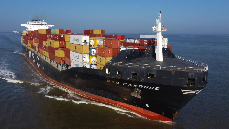 MSC Carouge 6,300 teu containership  