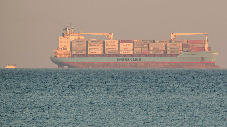 Alexander Maersk off Sicily