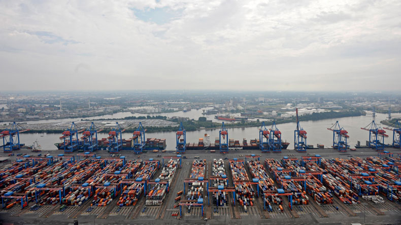 Hamburg HHLA Container Terminal Altenwerder