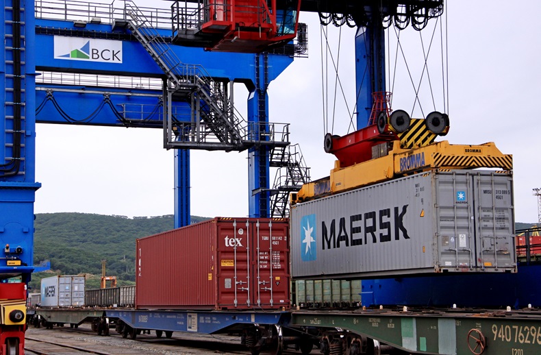 Maersk rail service