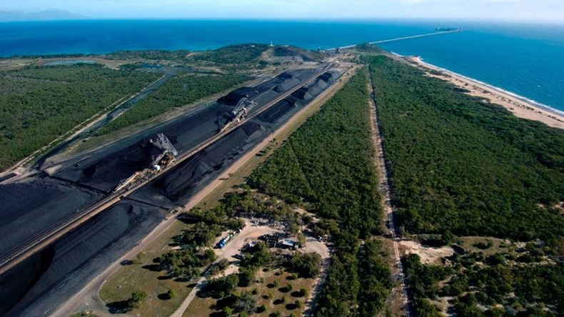 Abbot Point Coal Terminal at the Port of Abbot Point in Australia in 2006