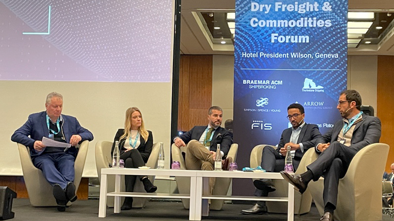 2021 Dry Freight and Commodities Forum - the panel.