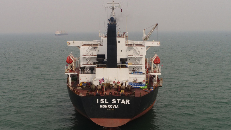 Capesize bulk carrier ISL Star 
