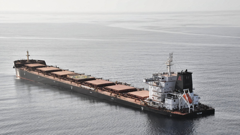 Tutor dry bulk vessel sinking in Red Sea