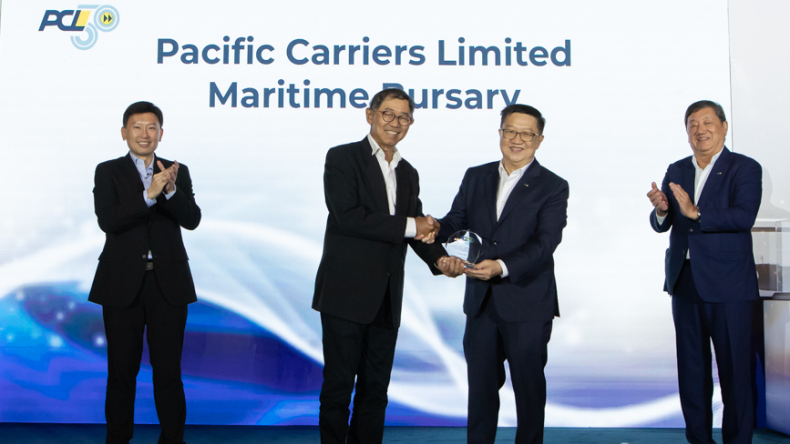 Singapore Maritime Foundation launches bursary fund with gift from Pacific Carriers Limited 