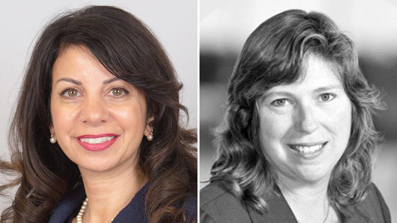 From left: American Club executives Dorothea Ioannou and Molly McCafferty. Source: Shipowners Claims Bureau