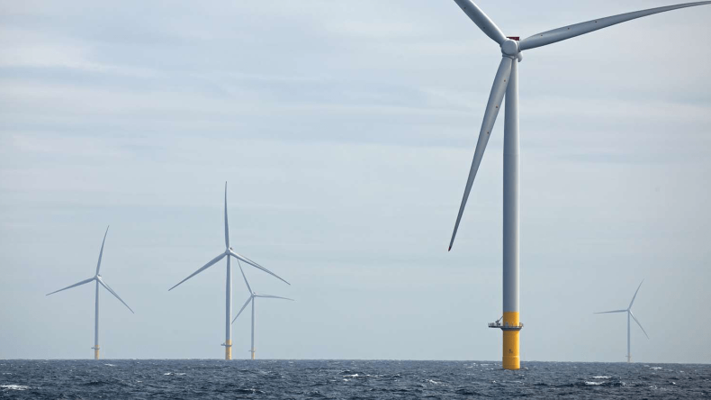 Offshore Wind turbines, Revolution Wind ROD announcement, credit Ørsted 790x444