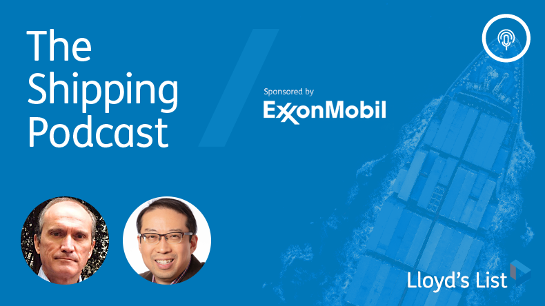 On the podcast: Christophe Pouts (left) and Ken Kar of ExxonMobil.