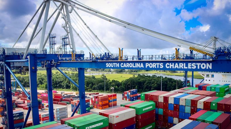 South Carolina Ports Authority; Charleston   Credit: English Purcell / SCPA