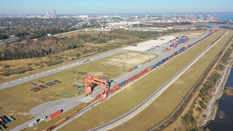  APM Terminals Mobile, Alabama railyard facility credit  APM Terminals