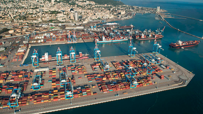 Port of Haifa, Israel