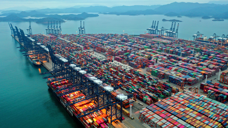Yantian containers terminal