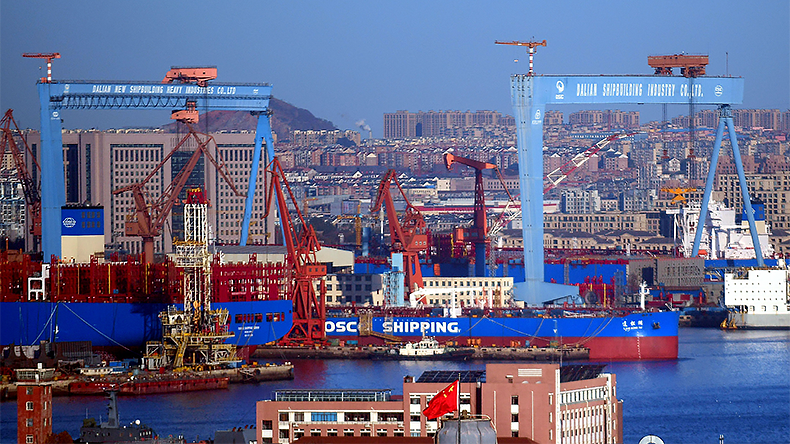 Overview of Dalian Shipbuilding Industry shipyard