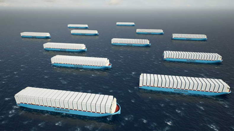 Maersk methanol-fuelled fleet