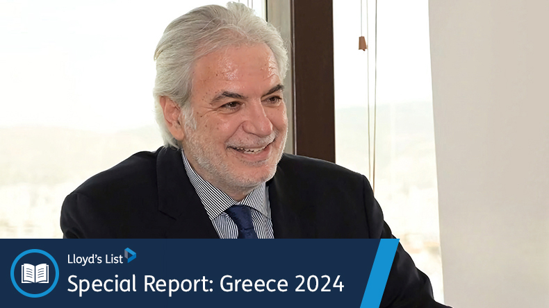 Greek shipping minister Christos Stylianides