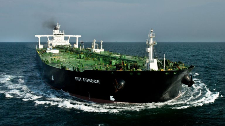 DHT Condor tanker at sea