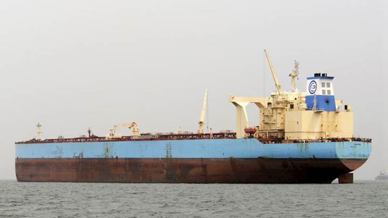 Crude oil tanker Sandra built in 2011