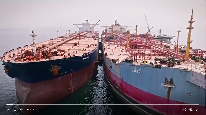  Transfer of more than 1.1 million barrels of oil from the FSO Safer oil tanker