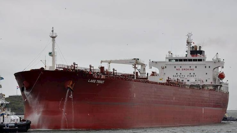 Prime Tanker Management panamax tanker Lake Trout 