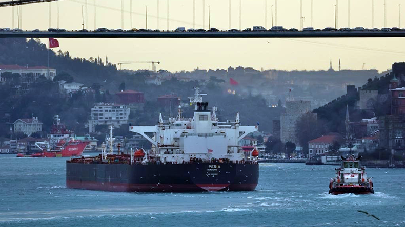 Persia tanker at Bosporus