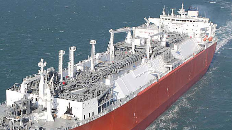 Gas liquid carrier deck view