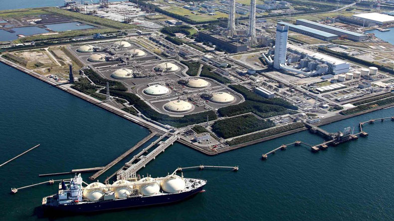 Japanese LNG terminal