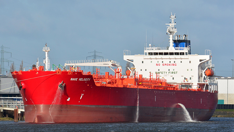 Nave Velocity, MR2 product/chemical tanker, built 2015, 49,999 dwt, Navios Maritime Acquisition Corporation