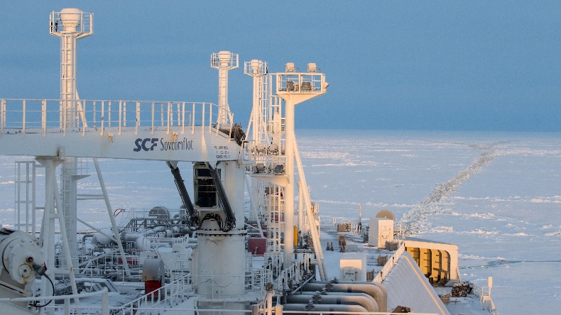 Sovcomflot crop Arctic tanker