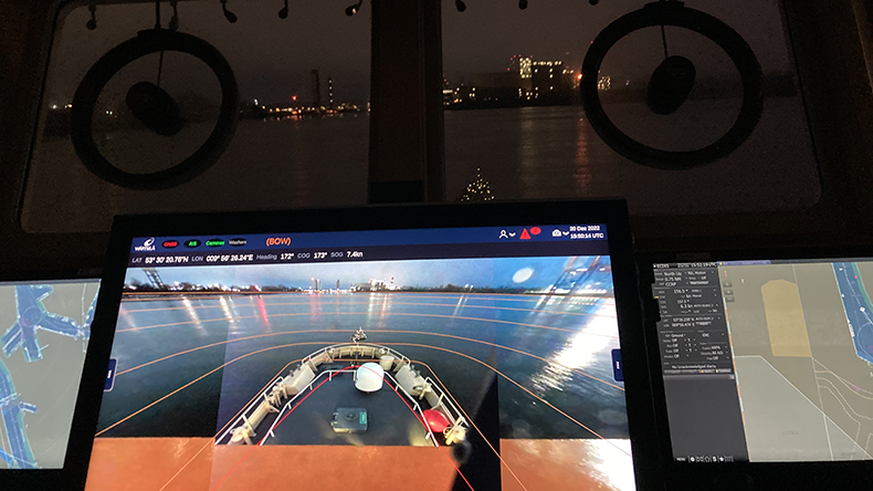 Wärtsilä has enhanced night vision technology on the bridge of its test vessel Ahti.