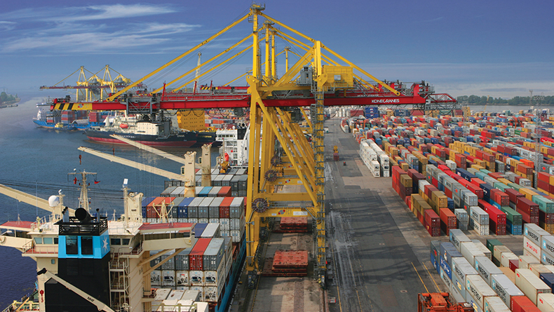 St Petersburg, Russia: First Container Terminal