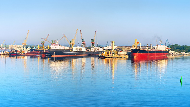 Chornomorsk port, Ukraine